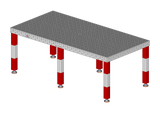 Welding table 16mm